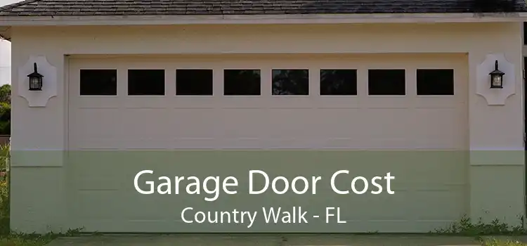  Garage Door Cost Country Walk - FL