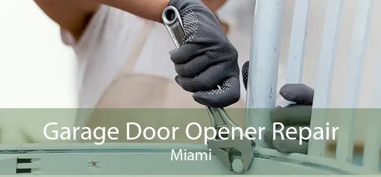 Garage Door Opener Repair Miami