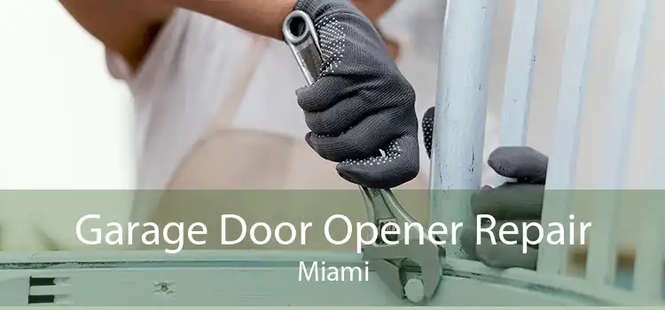  Garage Door Opener Repair Miami