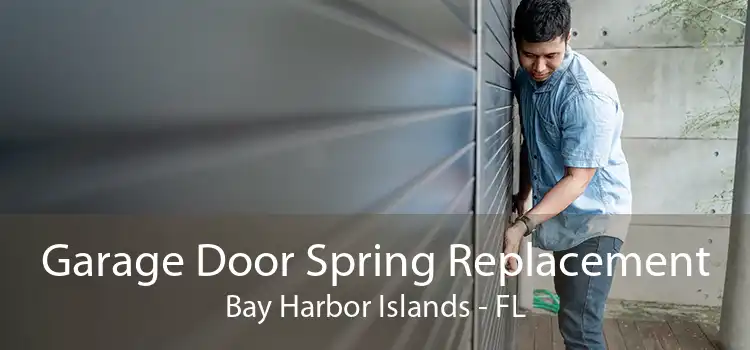 Garage Door Spring Replacement Bay Harbor Islands - FL