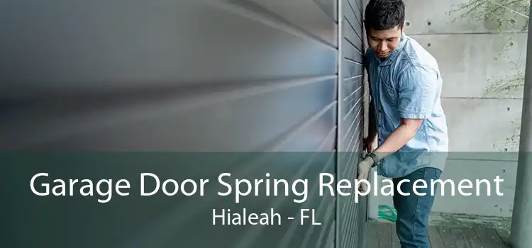 Garage Door Spring Replacement Hialeah - FL