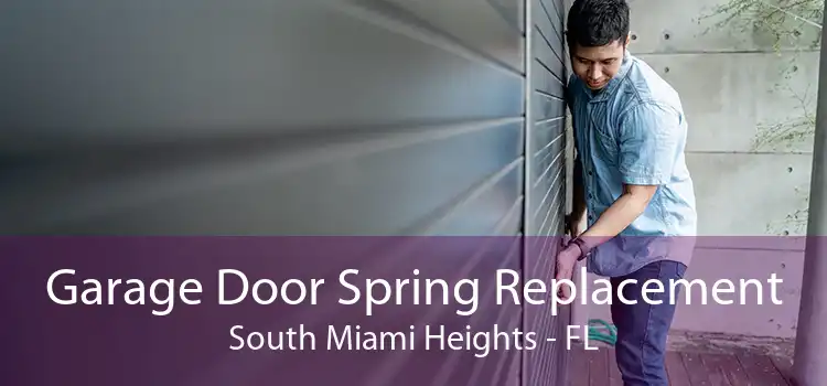 Garage Door Spring Replacement South Miami Heights - FL